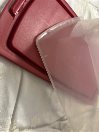 Kuchencontainer rechteckig rot - rechteckig,