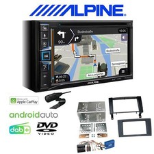 Alpine Navigation Apple CarPlay DAB+ für Mercedes Benz SLK 2004-2011 inkl Canbus