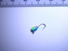 Eisangeln.Mormyschka  Wolfram.0,5g.Hak.Gr.16. 6mm x 3mm.Glow