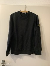 Stone Island Pullover Schwarz Rundhalsausschnitt Gr. S Herren Sweatshirt Pulli