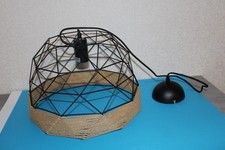 Moderne Rattan Deckenleuchte