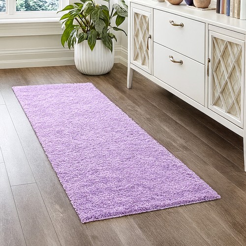 Hochflor teppich flieder - in,