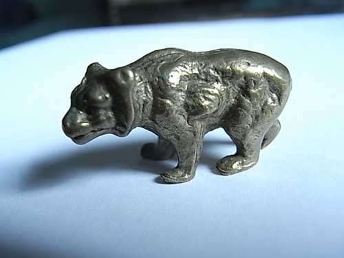 Bronze kleine figur bär - bronze,