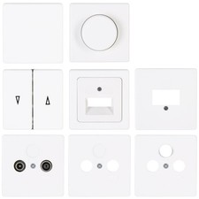 Steckdosen Serie weiß