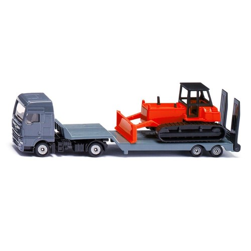 Man truck with bulldozer - man,