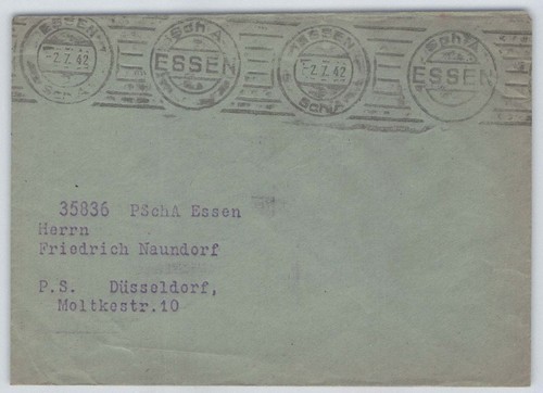 Reich brief postscheckamt - reich,