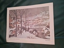 DDR Frösi Beilage Bild des Monats - Die Jäger im Schnee 