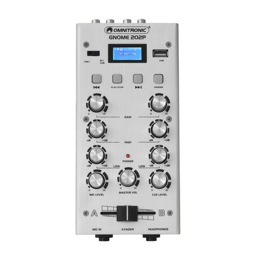 Omnitronic gnome 202p silver - omnitronic, gnome-202p