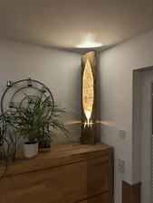  Lampe Vintage Stehlampe ,Design Leuchte, Unikat, Altholzlampe, Balkenlampe