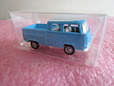 Wiking H0 Nr. 031404 - Volkswagen VW T2 Doppelkabine Pritsche in eisblau