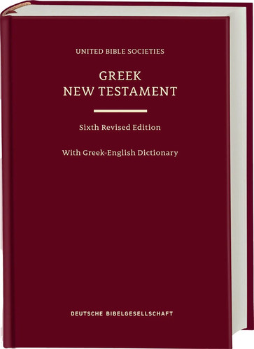 Greek new testament gnt6 with - greek,