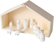 Weihnachtskrippe 10tlg Krippe