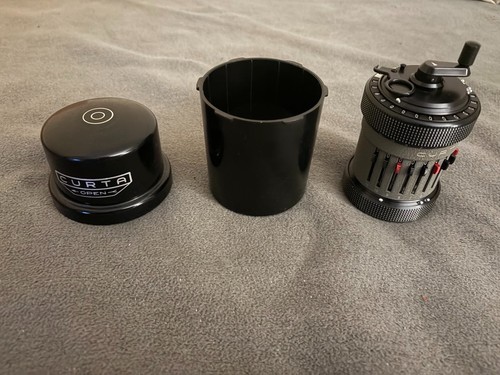 Curta type rechenmaschine - rechenmaschine,