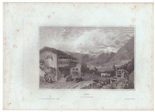 Stahlstich 1840 brieg in - um,
