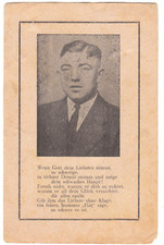 Sterbekarte 1944 Panzergrenadier Rgt. E.K.1.+2. Nahkampf Spange Ostmed. ISA. VWA