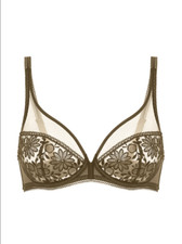 Simone Pérèle Amazone Bügel-BH grün olive Tüll Gr. 70 75 80 85 B C D E F NP 95 €