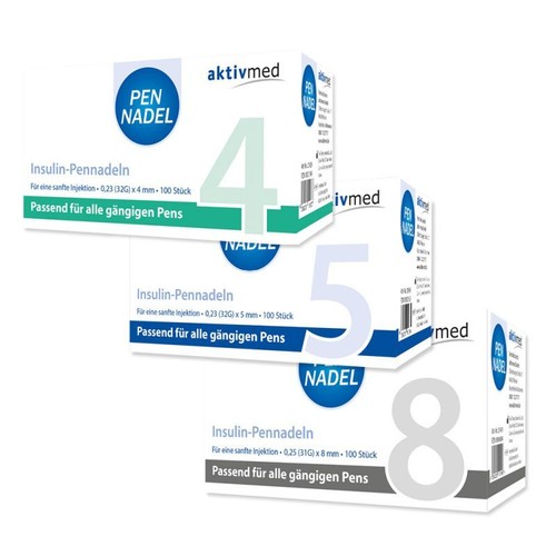 Aktivmed pennadeln 100 stück - pennadeln,,