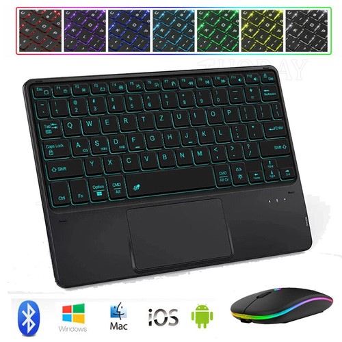 Beleuchtet touchpad tastatur - beleuchtet,