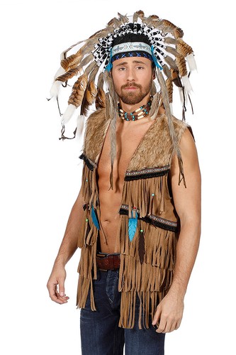 Indianer kostüm herren - indianer,