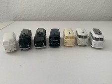 Konvolut von 6 VW T1 u. 1 x VW T2 von Wiking 1:87