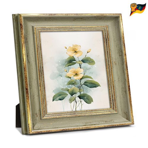 Bilderrahmen vintage gold - a4,