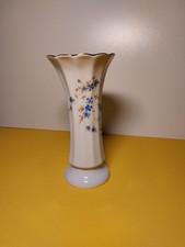 Bavaria Porzellan Goldrand Blumenvase Wunsiedel Höhe 20 cm