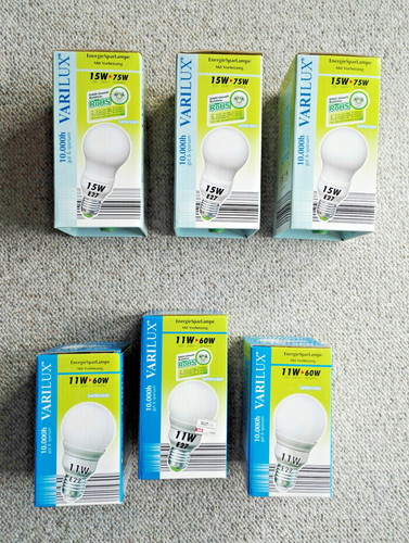 Energiesparlampen von varilux - energiesparlampen,