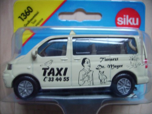 Siku großraumtaxi vw bus - ,