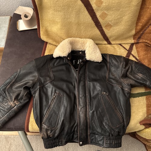 Outrage old antik lederjacke - outrage,