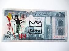 m) J.M. BASQUIAT: BANKNOTE