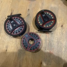 Leeda LC100 Fliegenrolle 2 Rollen plus Ersatzspule