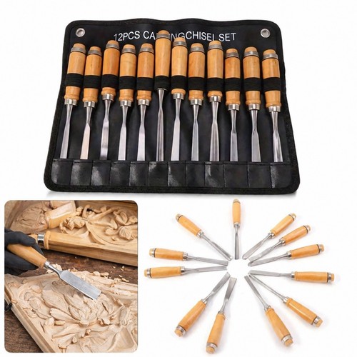 12tlgs schnitzwerkzeug satz - 12tlgs,