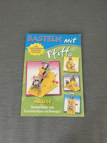 Bastelbuch mäuse mit - bastelbuch, vorlagen