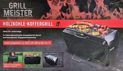 Holzkohlegrill grill meister - holzkohlegrill,