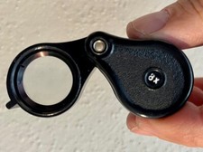 Mautner Dresden Einschlaglupe 8 x Loupe Magnifier Juwelier Diamantenlupe Lupe