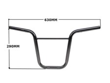 Lenker Chopper Style Schwarz