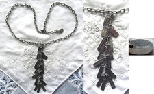 SILBERNES COLLIER - MOBILE