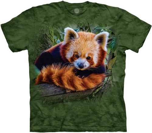 The mountain shirt red - the, panda