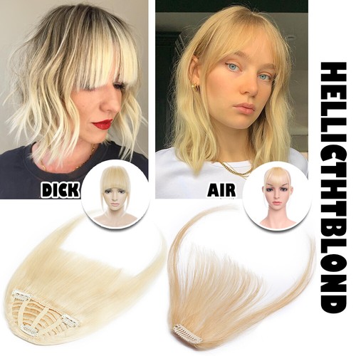 Pony luft bang clip remy - in,