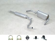 Auspuff SET Neu für Seat Arosa VW Lupo 1.0 1.4 Mitteltopf + Endtopf + Anbaut.