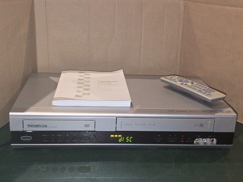 Thomson dth6300f vhs vcr - dth6300f, kombi