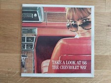 Chevrolet Impala - Chevelle - Corvair - Corvette - PROSPEKT (1966)