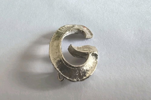 Vintage brosche buchstabe - brosche,