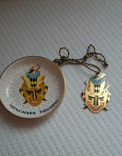 Münchner Fasching-Teller und Faschingsorden - München 1958