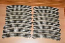 16 x MÄRKLIN H0 5200 gebogene