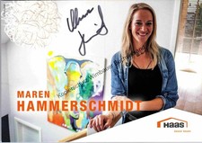 Original Autogramm Maren Hammerschmidt Biathlon /// Autogramm Autograph s 308709