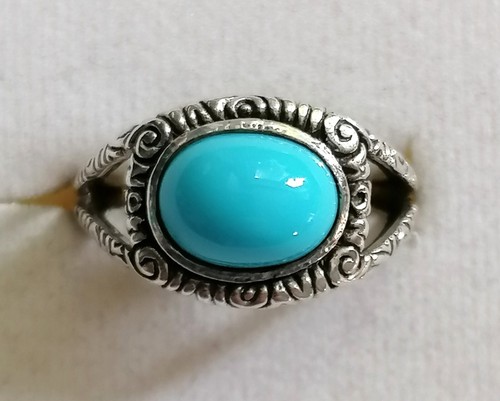 Antik silber ring 925 - antik, mit
