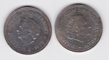 10 Gulden Silber Münze Niederlande 1945-1970 (138262)