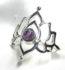 💜Ring 925 Silber Gr. 18,8