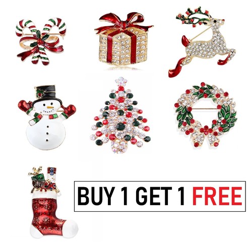 Weihnachtsbrosche anstecker - weihnachtsbrosche,